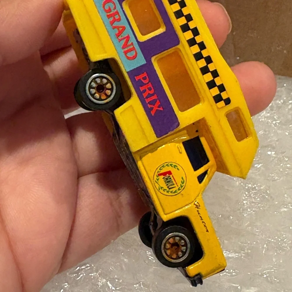 Vintage Realtoy Camper Truck Formula 28th Grand Prix Anniversary Squarebody Toy